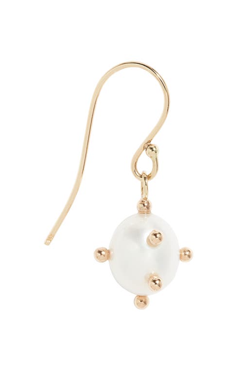 POPPY FINCH POPPY FINCH BUBBLE CULTURED PEARL DROP EARRINGS