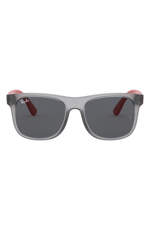 Ray-Ban Junior Wayfarer 48mm Sunglasses in Trans Grey at Nordstrom