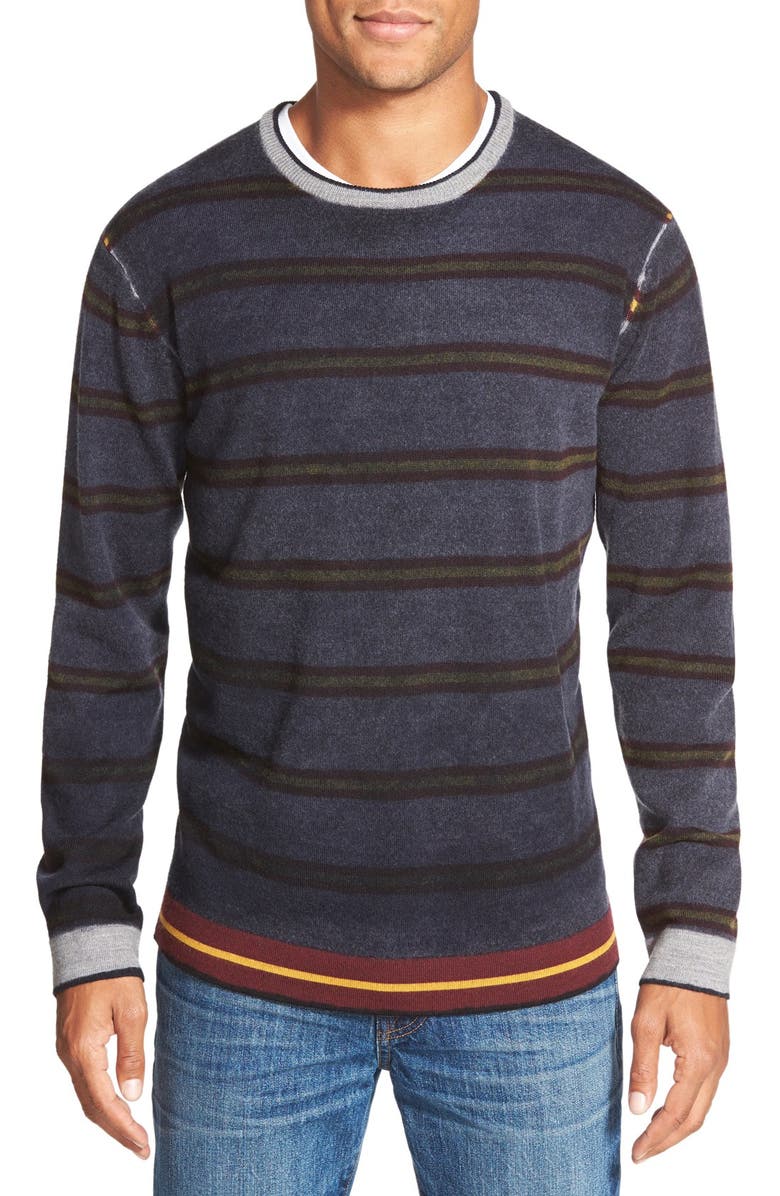 Tailor Vintage Reversible Crewneck Wool Sweater | Nordstrom