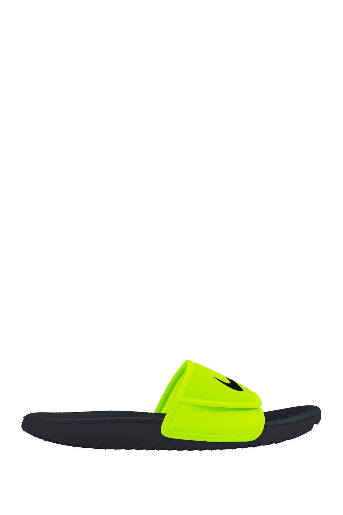 nike kawa adjustable slides youth
