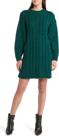 Deborah Cable Knit Sweater Dress – Clothe Boutique