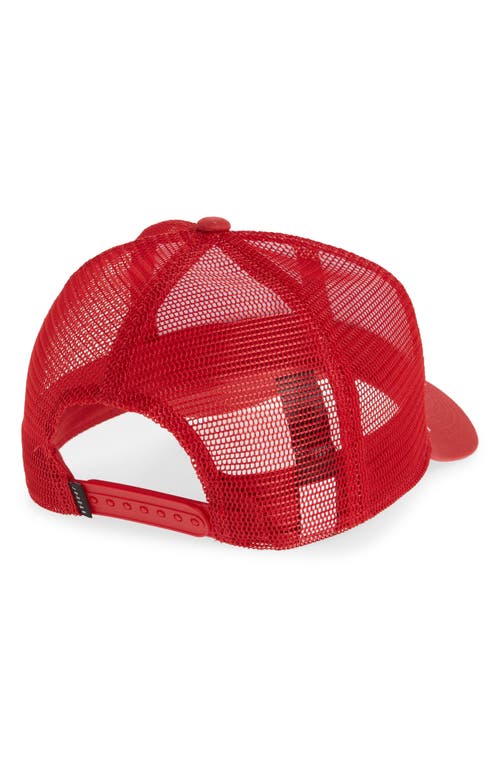 Shop Jordan Rise Structured Snapback Baseball Cap In White/gym Red/white