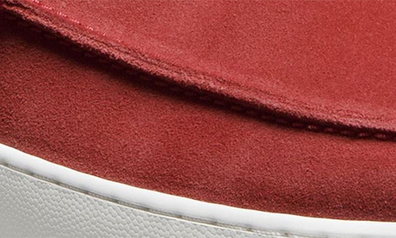 Shop Allen Edmonds Santa Rosa Boat Shoe In Crimson