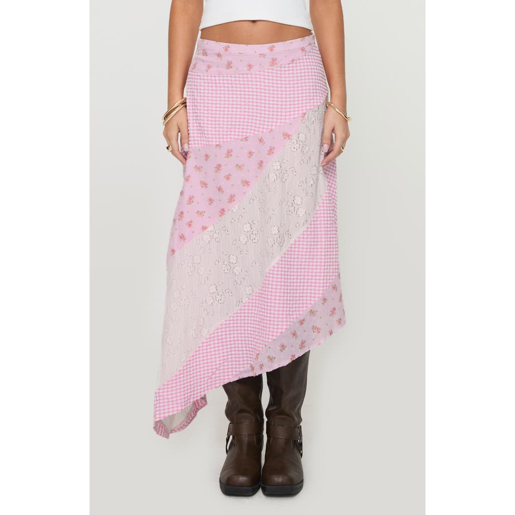 Princess Polly Rennar Maxi Skirt In Pink Multi