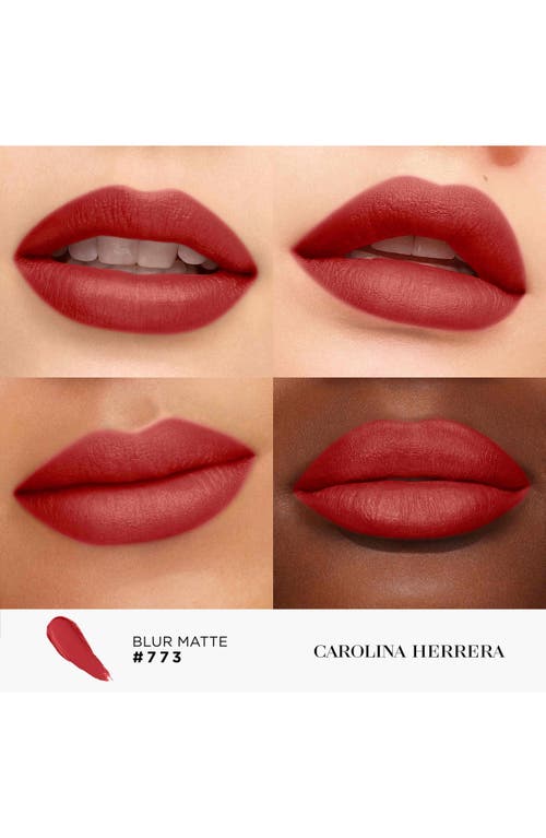 Carolina Herrera Fabulous Kiss Blur Matte Lipstick Refill In 773 Vamp Style