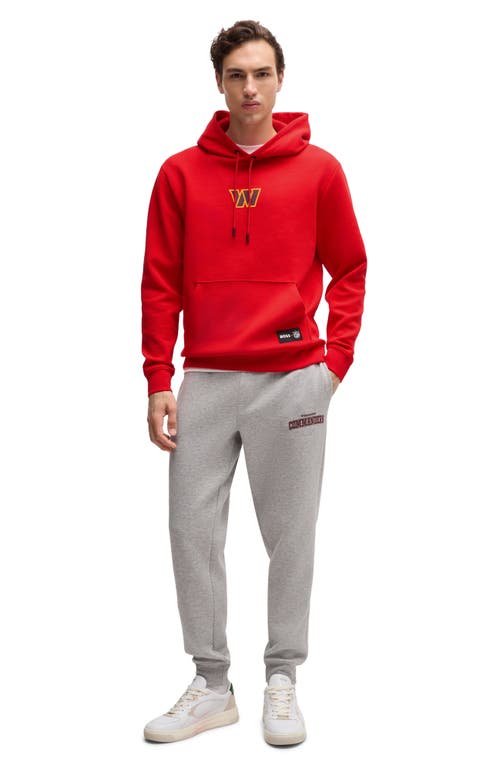 Shop Hugo Boss Boss <br>x Nfl Woodson Graphic Hoodie<br><br> In Washington Commanders