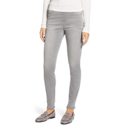 Jag Jeans Maya High Waist Pull-On Skinny Jeans, Grey