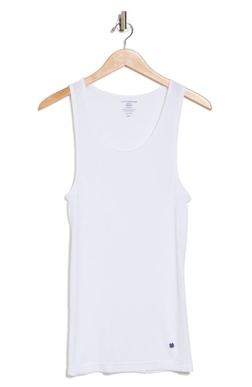 Shop Lucky Brand 4-pack Layering Tanks In White