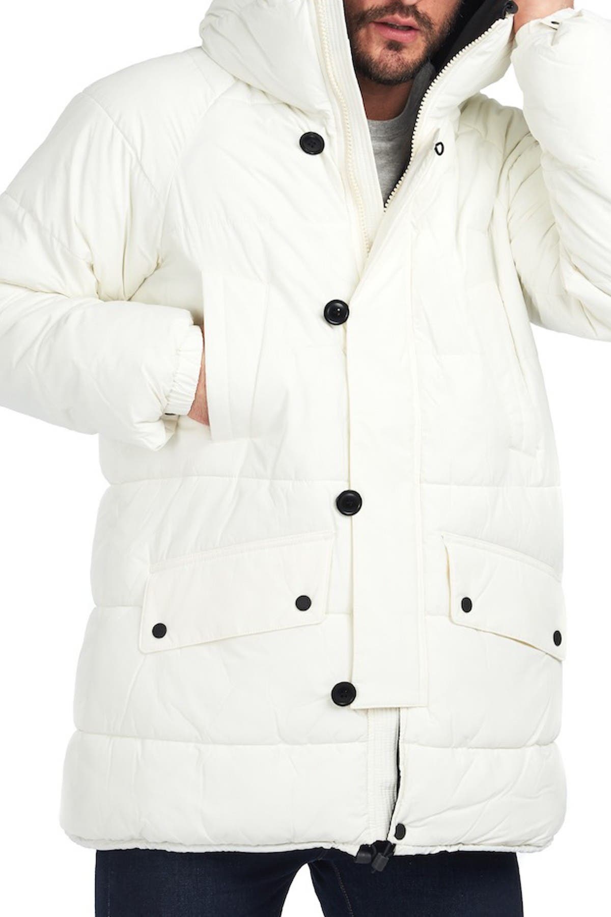 barbour alpine quilted jacket
