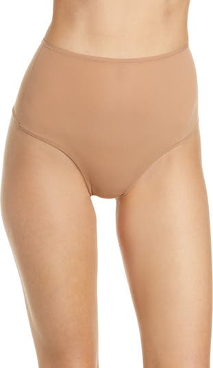 Sleek High Waist Tummy Control Thong Panties Sexy Seamless Skims