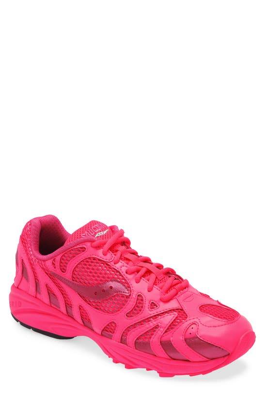 Saucony Grid Azura 2000 Running Shoe In Pink