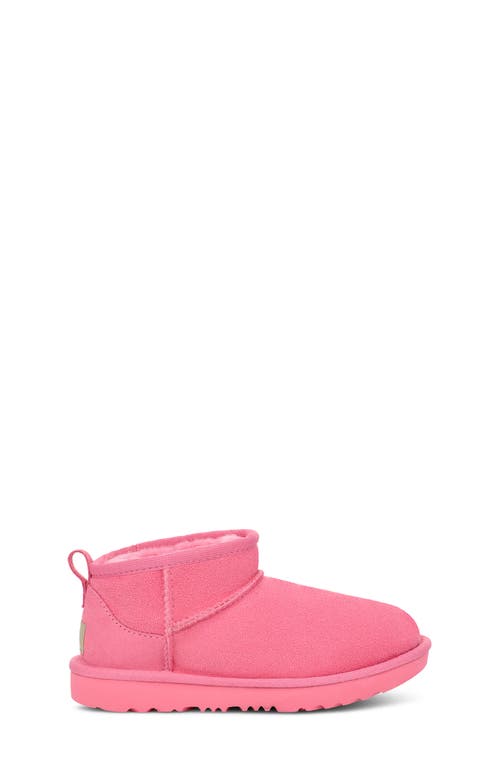 Shop Ugg(r) Kids' Classic Ultra Water Resistant Genuine Shearling Mini Boot In Sachet Pink