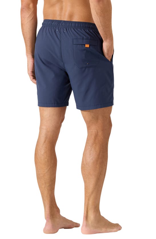 Shop Tommy Bahama Naples Shore Swim Trunks In Ocean Deep