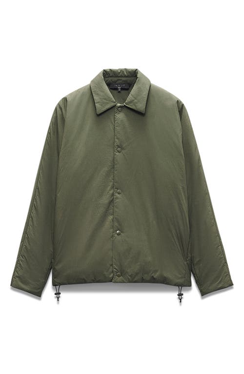 Shop Rag & Bone Henderson Insulated Shirt Jacket In Forgreen