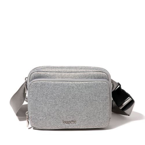 Shop Baggallini Modern Belt Bag Sling In Heather Grey Neoprene