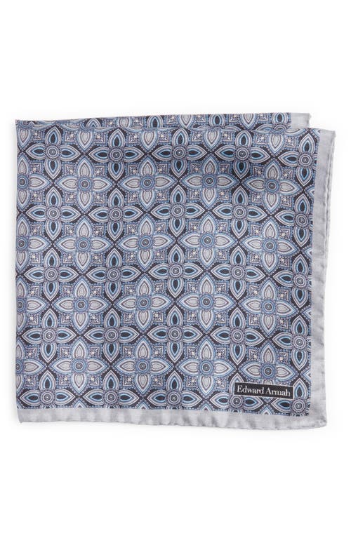 EDWARD ARMAH Floral Silk Pocket Square in at Nordstrom