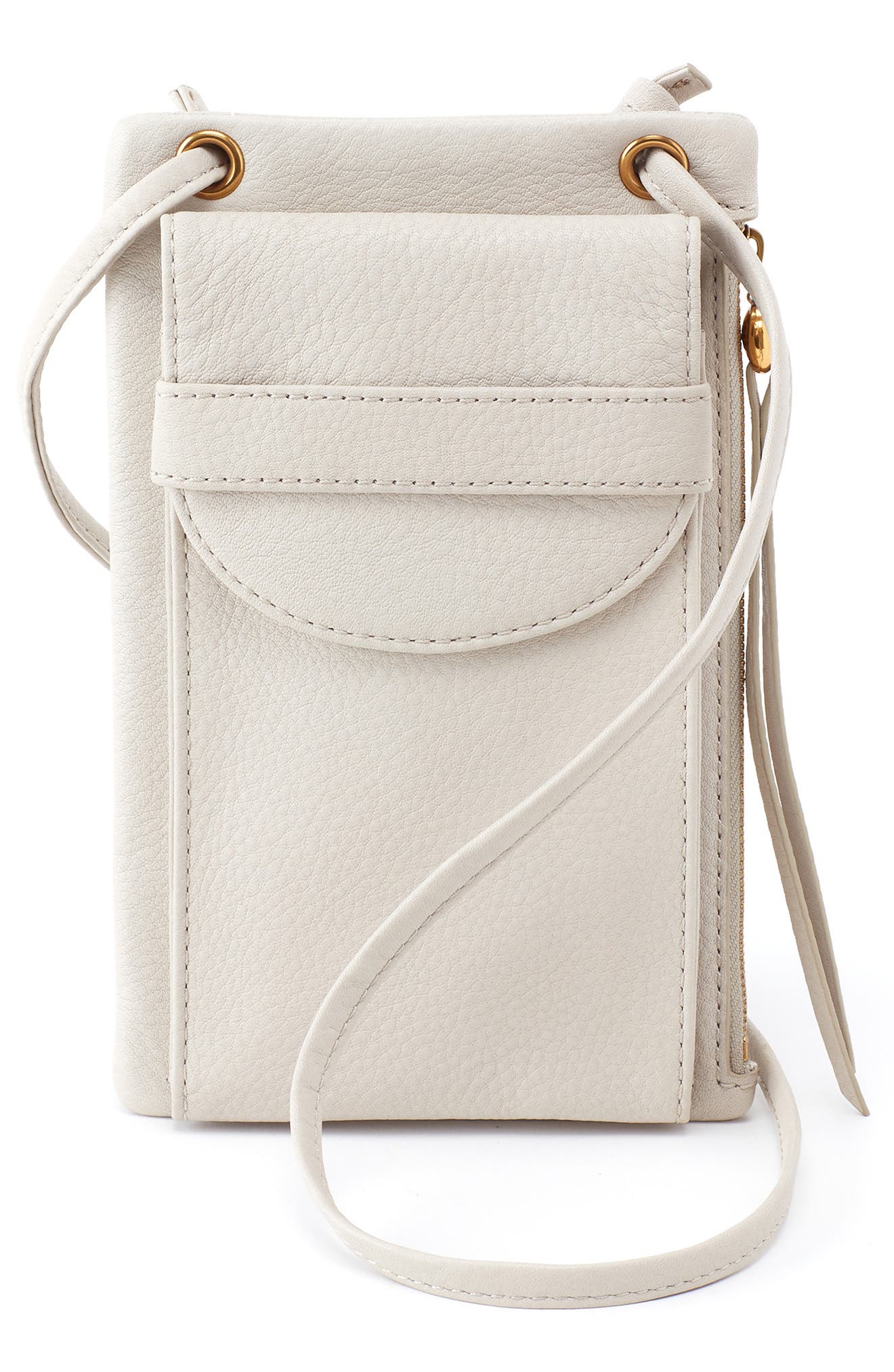 Hobo Agile Crossbody Phone Pocket Bag In Open White14