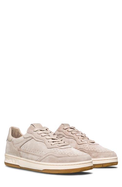 Shop Clae Haywood Leather Sneaker In Feather Grey Suede