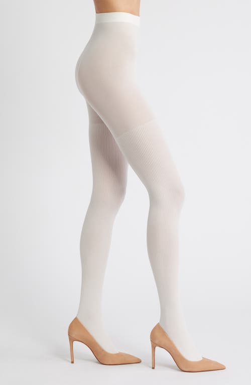 Nordstrom Rib Tights In Ivory