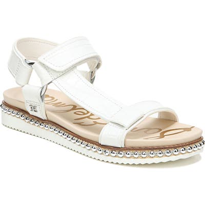 Sam Edelman Annalise Platform Sandal, White