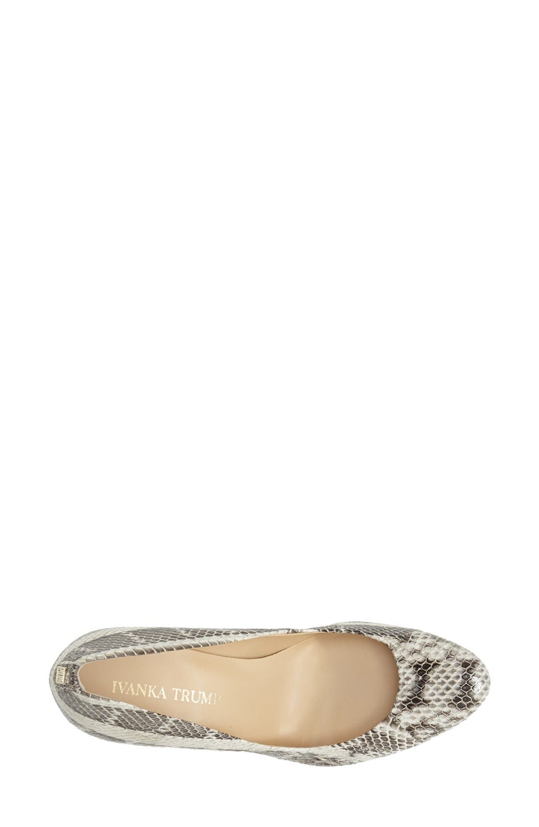 IVANKA TRUMP,
                                                'Sophia' Pump,
                                                Alternate thumbnail 3, color,
                                                116