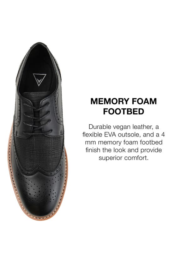 VANCE CO. VANCE CO WARRICK WINGTIP DERBY