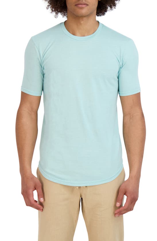 Goodlife Tri-blend Scallop Crew T-shirt In Antigua Sand