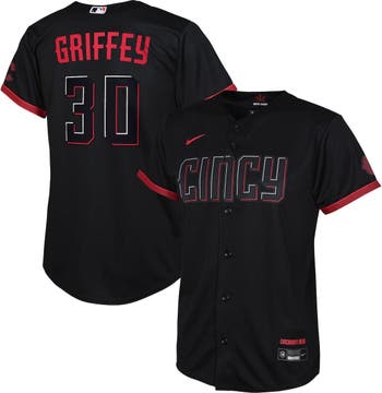 Nike Toddler Nike Ken Griffey Jr. Black Cincinnati Reds 2023 City Connect  Replica Player Jersey