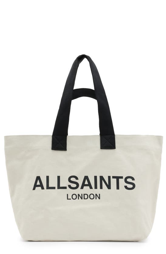 Allsaints Acari Tote Bag In White