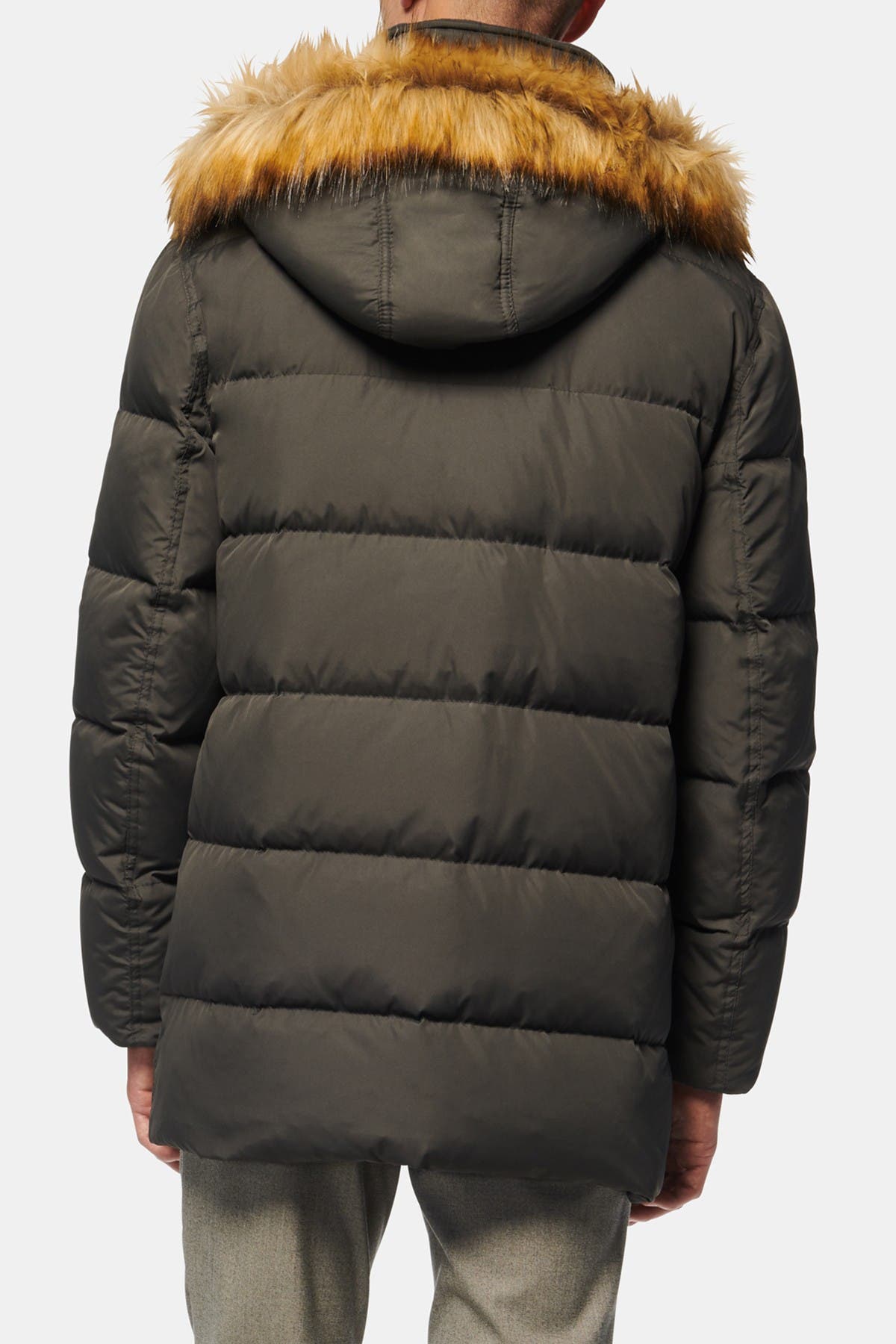 conway matte down parka