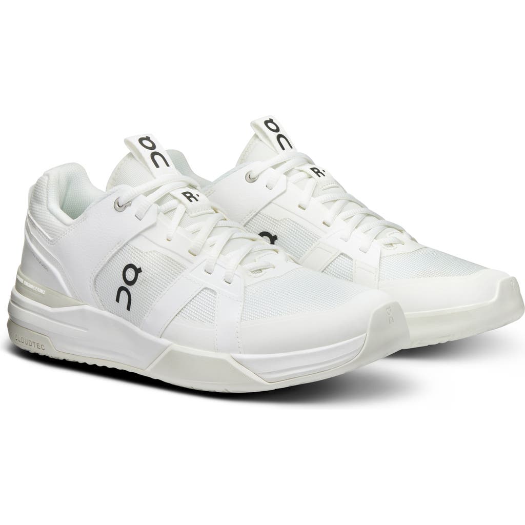 On The Roger Clubhouse Pro Tennis Sneaker In White