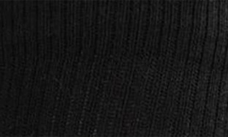Memoi Men's Striped Athletic Cushion Sole Compression Knee Sock In Black