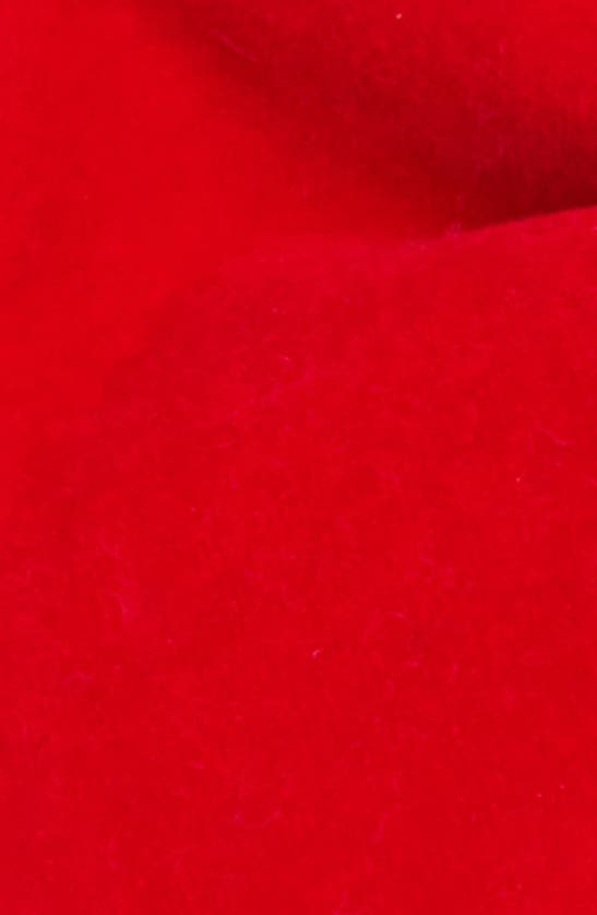 Clifton Wilson Red Silk Velvet Bow Tie In Red
