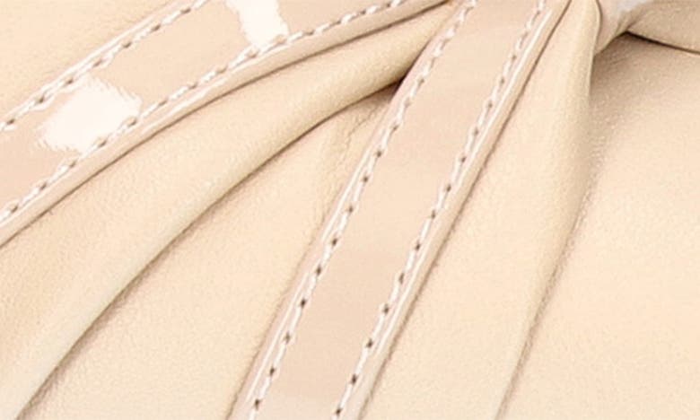 Shop Easy Street Millie Ruched Pump In Nude