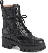 Gucci combat boots store womens