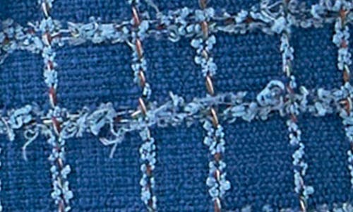 Endless Rose High Waist Denim Tweed Shorts In Denim