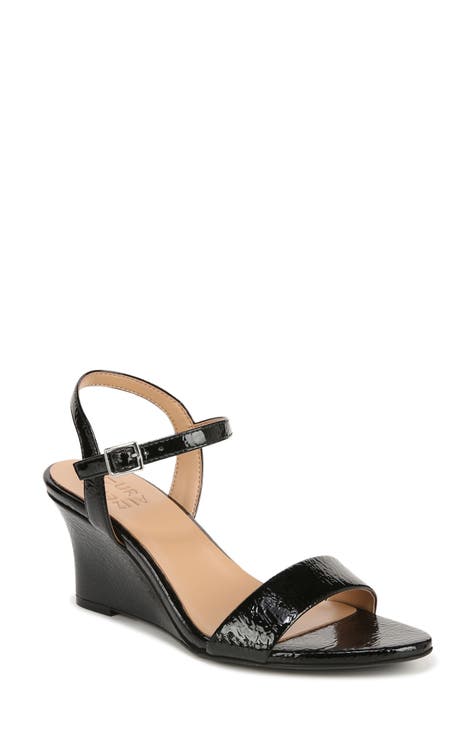 Bristol Ankle Strap Wedge Sandal - Wide Width Available (Women)