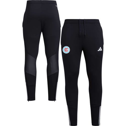 Men's adidas Black Chicago Fire 2023 On-Field Team Crest AEROREADY Training Pants