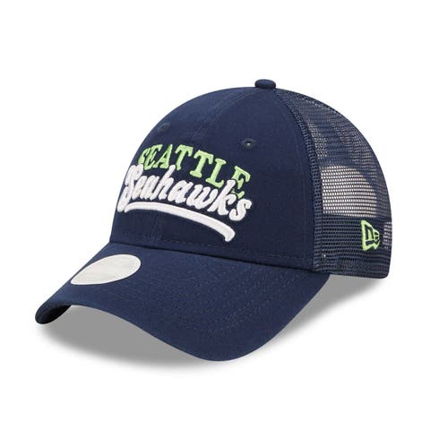 New Era 9FIFTY Seattle Seahawks Basic Snapback Hat Majestic Blue