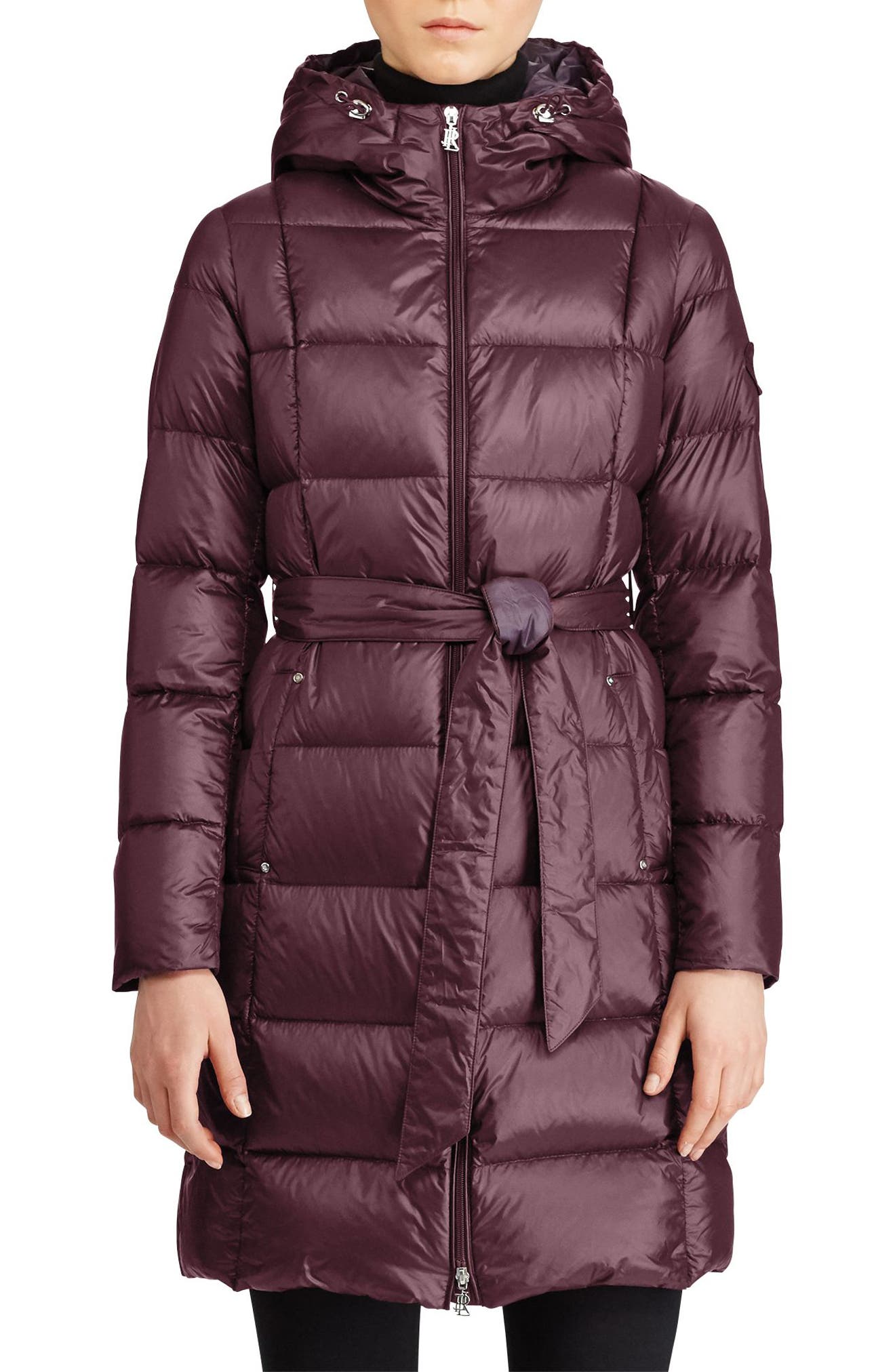 Lauren Ralph Lauren Packable Belted Down Jacket Nordstrom