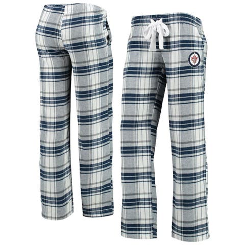 Lids Memphis Grizzlies Concepts Sport Ultimate Plaid Flannel Pajama Pants -  Navy/Gray