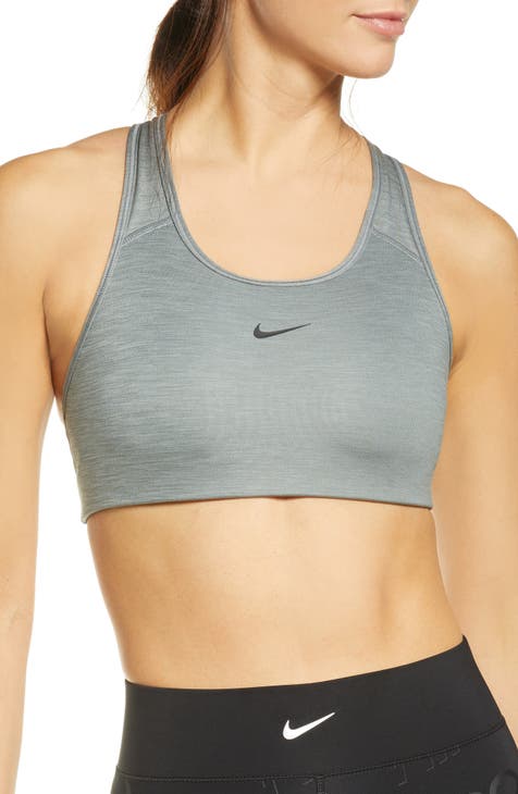 Nike 281104 Gray 40/D Women's Sports Racerback Pullover Bra