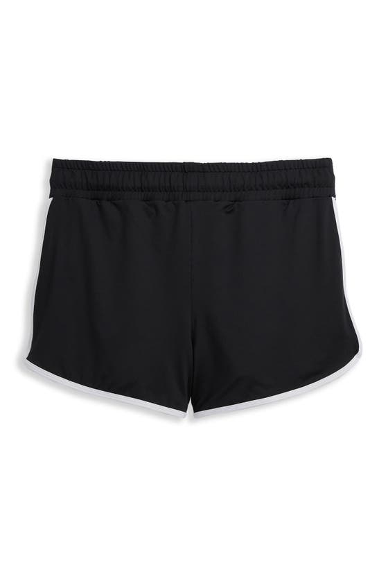 Shop Tomboyx High Waist Swim Shorts In Black Novelty