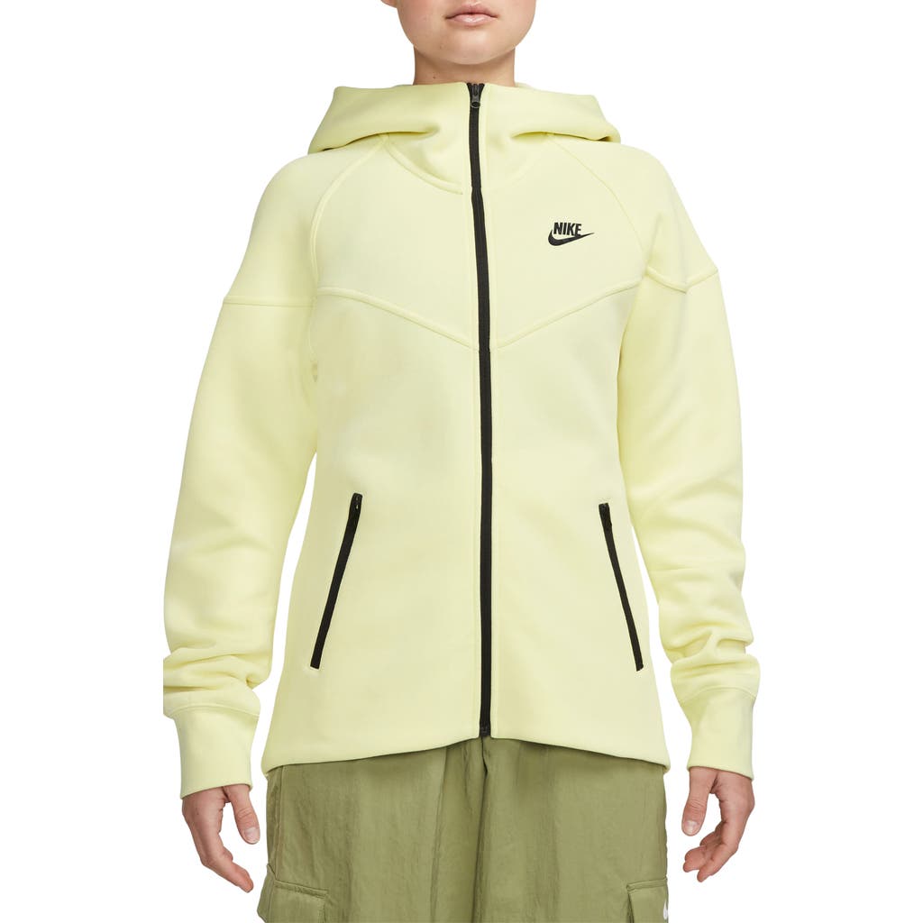 Nike Sportswear Tech Fleece Windrunner Zip Hoodie In Yellow