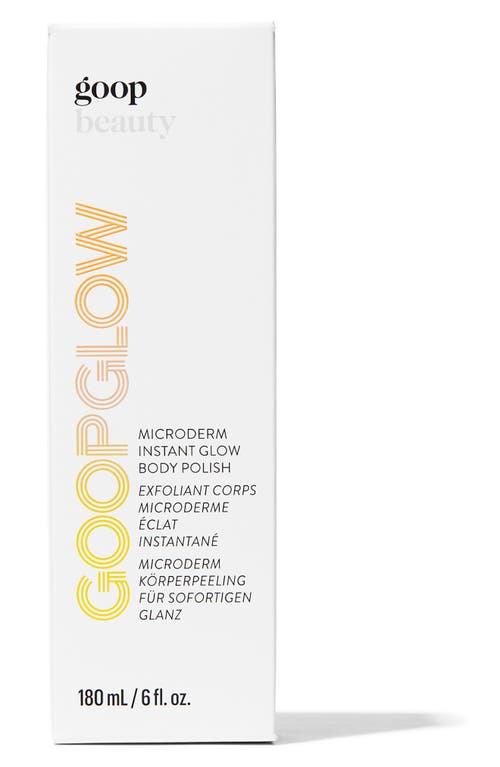 Goop Glow Microderm Instant Glow Body Polish 6 oz / 180 ml In No Color