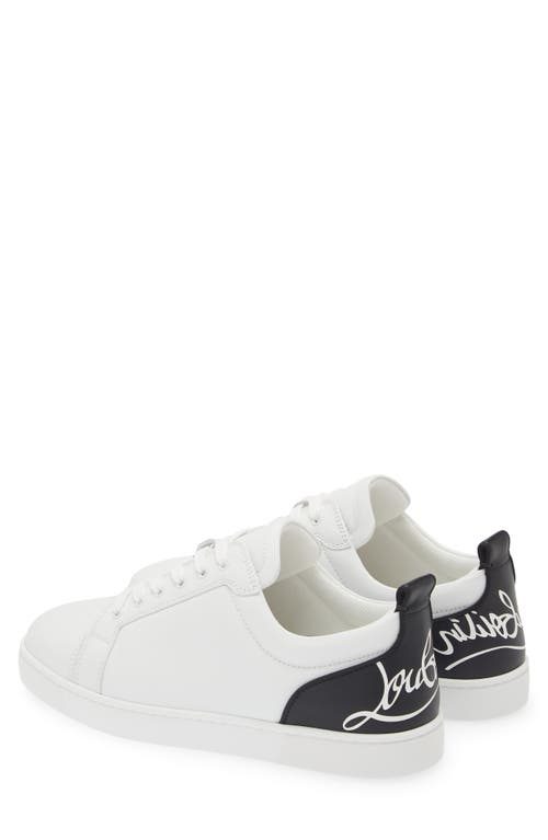Christian Louboutin Sneakers In White/black