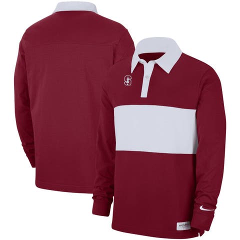 EOW Striped Long-Sleeve Polo Shirt