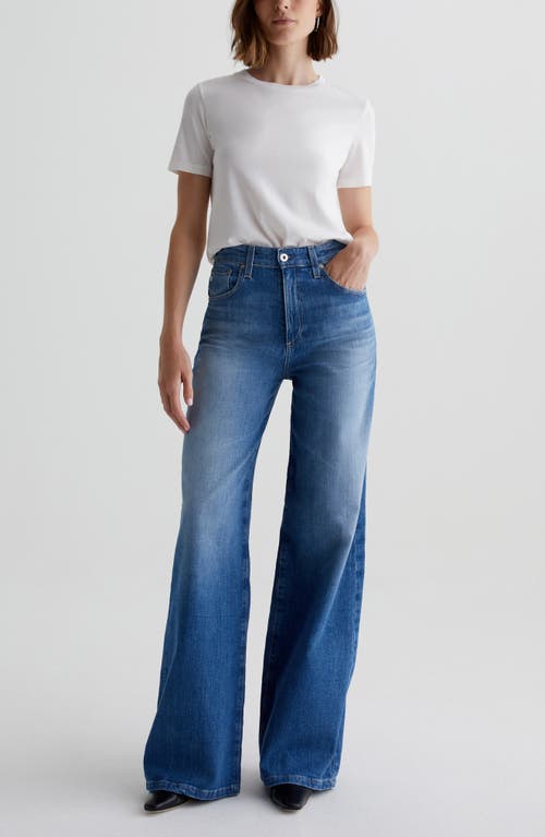 Shop Ag Deven High Waist Wide Leg Jeans In Runway