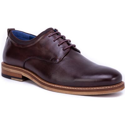 Zanzara Stuart Plain Toe Derby, Brown