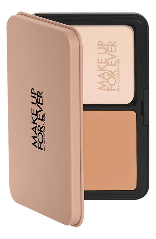 Make Up For Ever HD Skin Matte Velvet 24 Hour Blurring & Undetectable Powder Foundation in 3N54 Hazelnut at Nordstrom